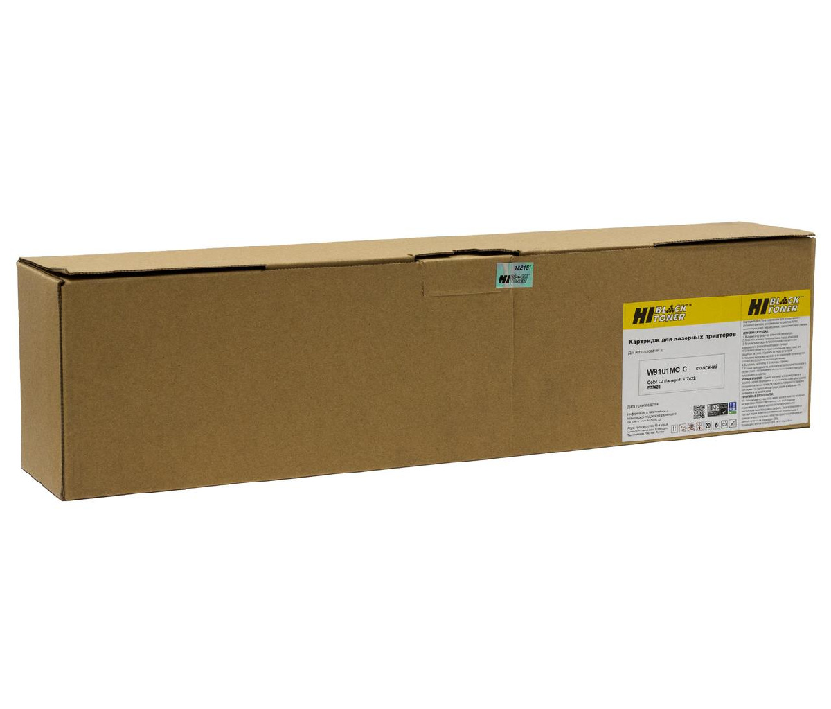 Картридж HP CLJ E77422/E77428 (Hi-Black) W9101MC, C, 20K