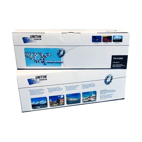 Тонер-Картридж (TK-5150K) KYOCERA ECOSYS P6035/M6035/M6535 (12K) черный UNITON Premium GREEN LINE