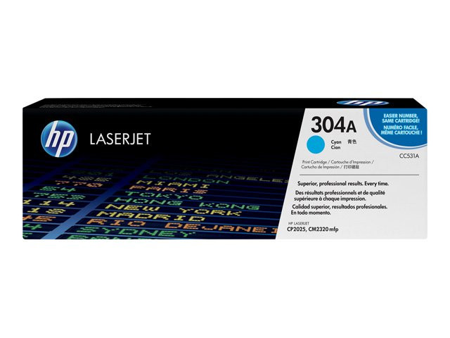 Картридж HP CLJ CP2025/CM2320 (O) CC531A Cyan