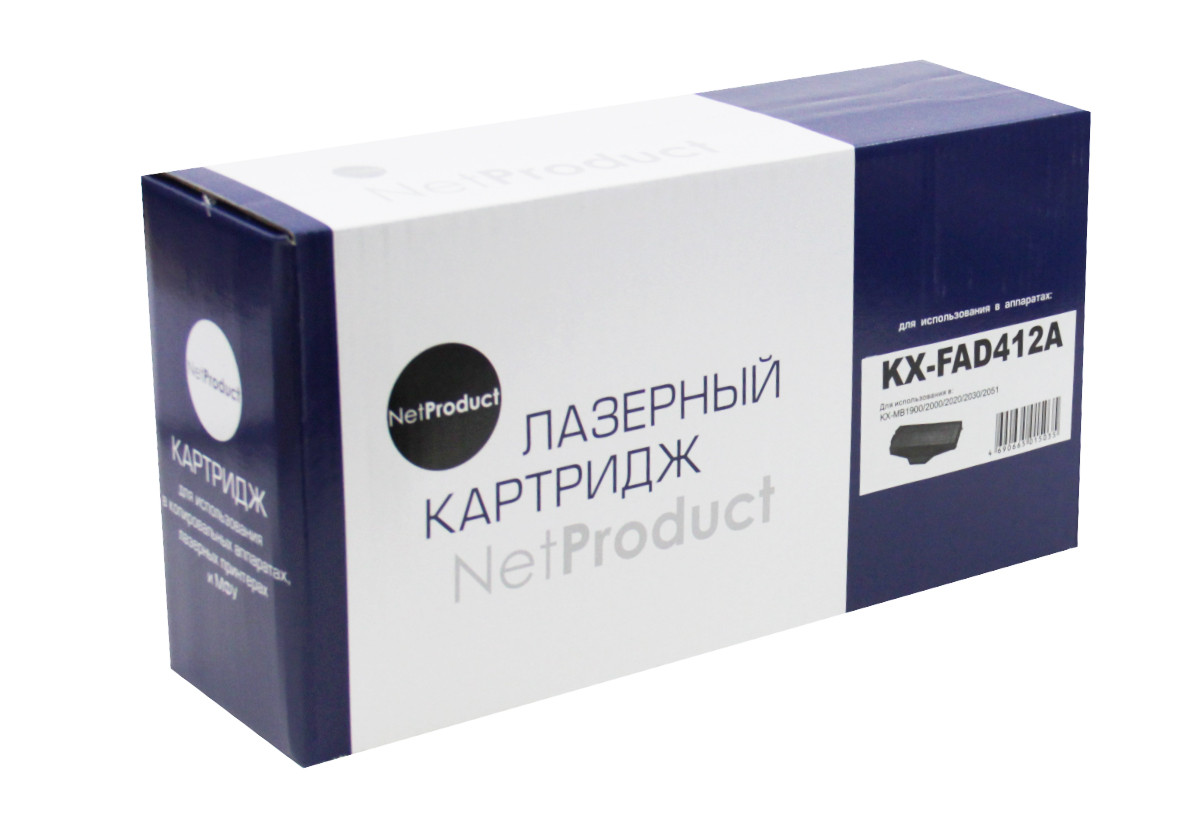 Блок оптический (барабан) Panasonic KX-MB1900/2000/2020/2030/2051/2061 (NetProduct) KX-FAD412A, 6K