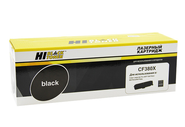 Картридж HP CLJ Pro MFP M476dn/dw/nw (Hi-Black) №312X, CF380X, BK, 4,4К
