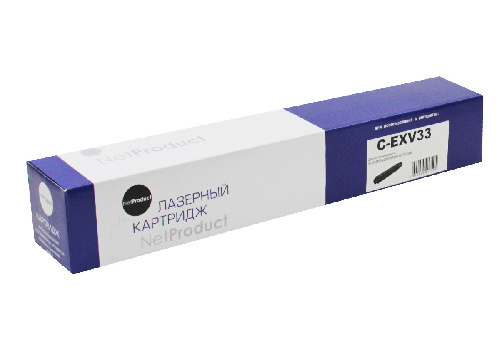 Картридж Canon iR 2520/2525/2530 (NetProduct) C-EXV33, 13,3K, 700г, туба