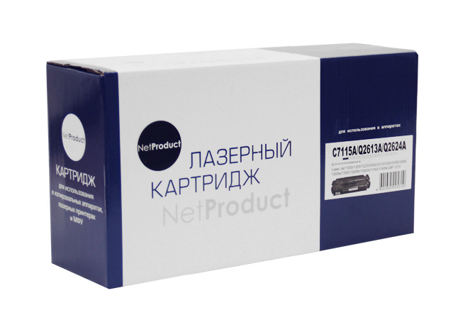 Картридж HP LJ 1200/1300/1150 (NetProduct) C7115A/Q2613А/Q2624A унив.2.5K