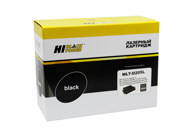 Картридж Samsung ML-3310D/3310ND/3710D/3710ND/SCX-4833/5637 (Hi-Black) MLT-D205L, 5К
