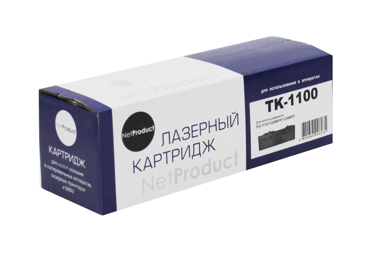 Картридж Kyocera Mita FS-1110/1024MFP/1124MFP (NetProduct) TK-1100, 2,1К