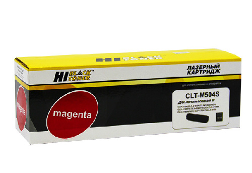 Картридж Samsung CLP-415/470/475/CLX-4170/4195 (Hi-Black) CLT-M504S, M, 1,8K