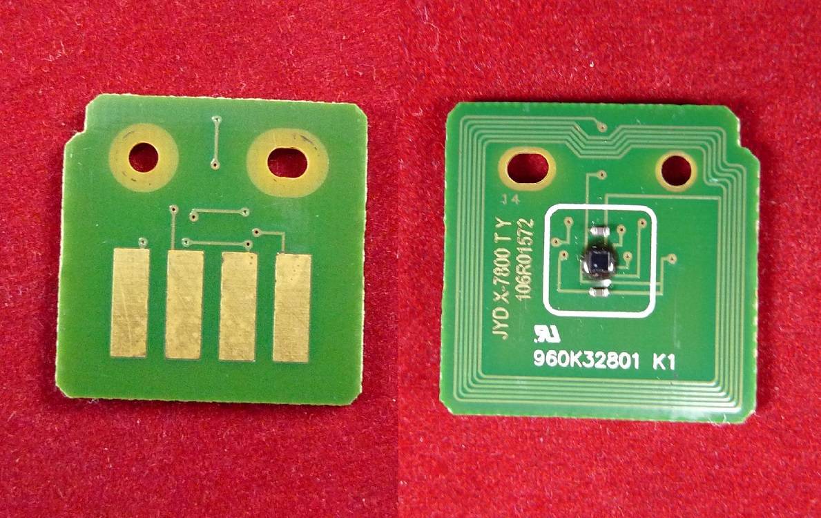 Чип Xerox Phaser 7800 (106R01572) Yellow, 17.2K (ELP Imaging)