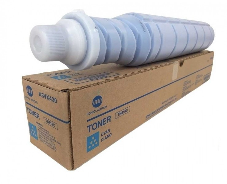Картридж Konica Minolta Bizhub PRESS C1060/C1070 (O) голубой TN-619С/A3VX450, 78K
