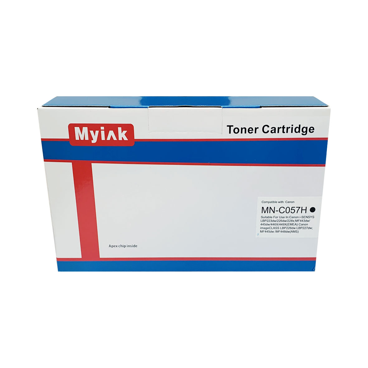 Картридж CANON LBP-223/226, MF443/445/449 Cartridge 057H (BlackDrive V4.2 ) (10K, псевдоЧИП) MyInk