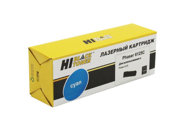 Картридж Xerox Phaser 6125 (Hi-Black) 106R01335/106R01331, C, 1K