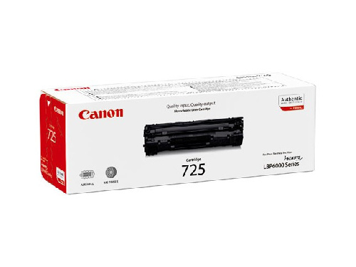 Картридж Canon i-Sensys LBP-6000/6000B/MF3010 (O) №725 / 3484B002, BK, 1,6K