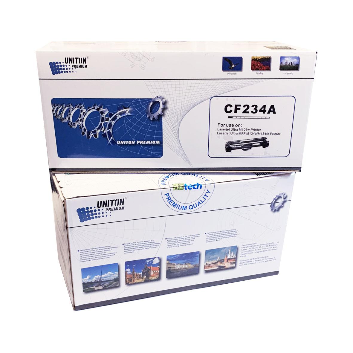 Драм-картридж HP LJ Pro M106/M134 (UNITON Premium) CF234A, 9.2K