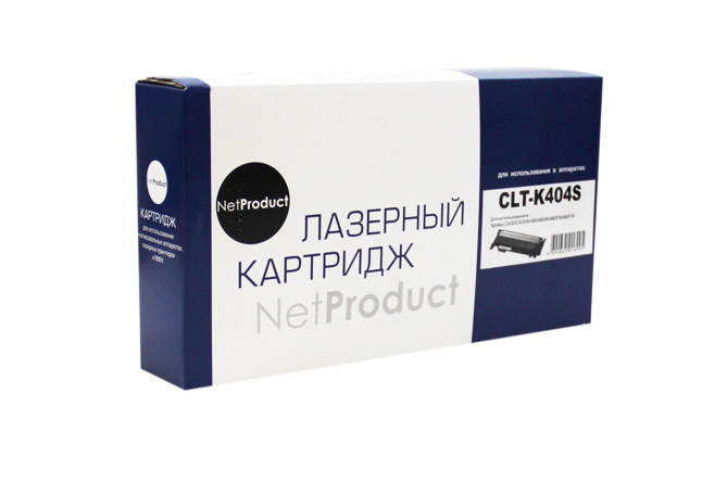 Картридж Samsung Xpress C430/C430W/480/480W/480FN (NetProduct) CLT-K404S, BK, 1,5K