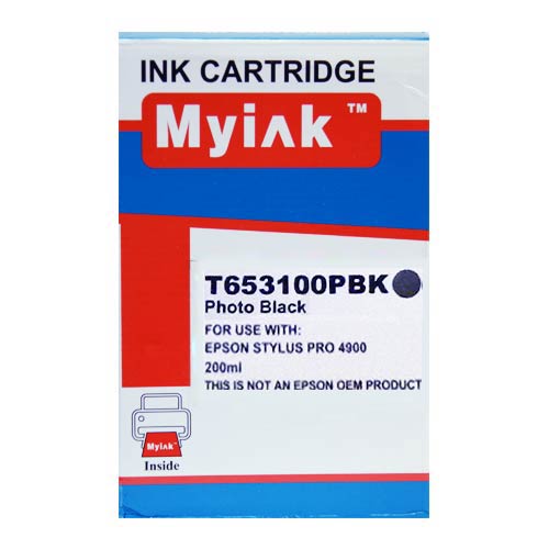 Картридж для (T6531) EPSON St Pro 4900 Photo Black MyInk