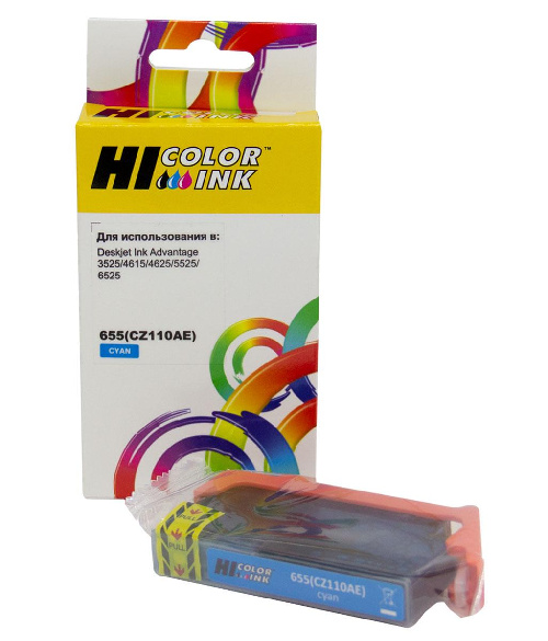 Картридж HP DJ IA 3525/4615/5525/4525, №655 (Hi-Black) CZ110AE, C