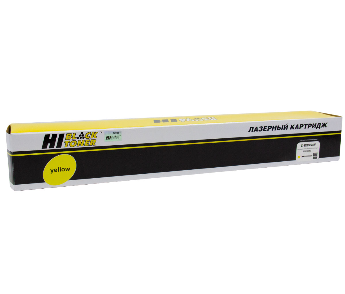 Картридж Canon iR-C3025 (Hi-Black) C-EXV54Y / 1397C002, Y, 8.5K