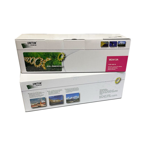 Картридж для HP W2413A (216A) красный (0,85К) БЕЗ ЧИПА!!! UNITON Premium GREEN LINE (Eco Protected)