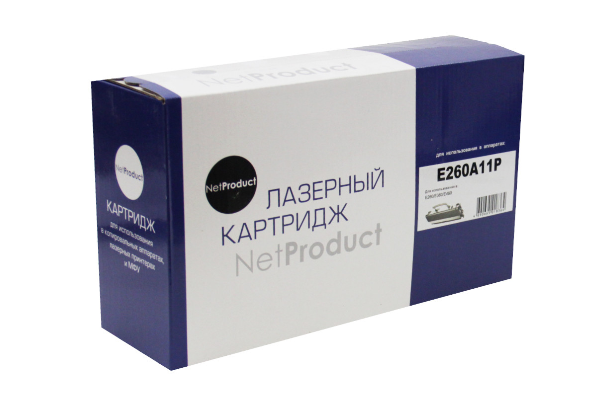 Картридж Lexmark E260/E360/E460 (NetProduct) E260A11P, 3,5К