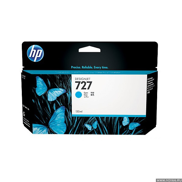 Картридж HP DesignJet T1500/T2500/T920 (O) B3P19A, №727, C