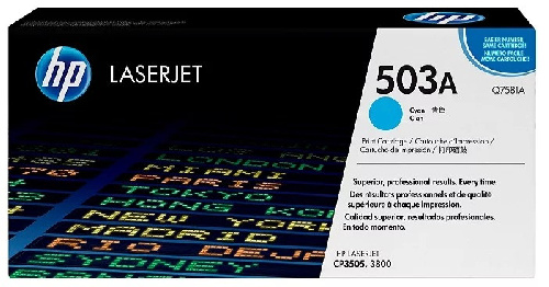 Картридж HP Color LaserJet CP3505/3800 (O) 503A/Q7581A, C, 6K
