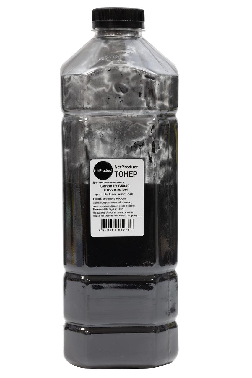 Тонер Net Product с носителем для Canon iR C5030, Bk, 720 г, канистра