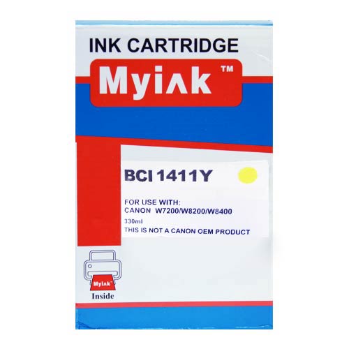 Картридж CANON W7200/8200 Yellow MyInk BCI-1411Y 