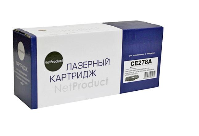 Картридж HP LJ Pro P1566/P1606dn/M1536dnf (NetProduct) CE278A, 2,1К