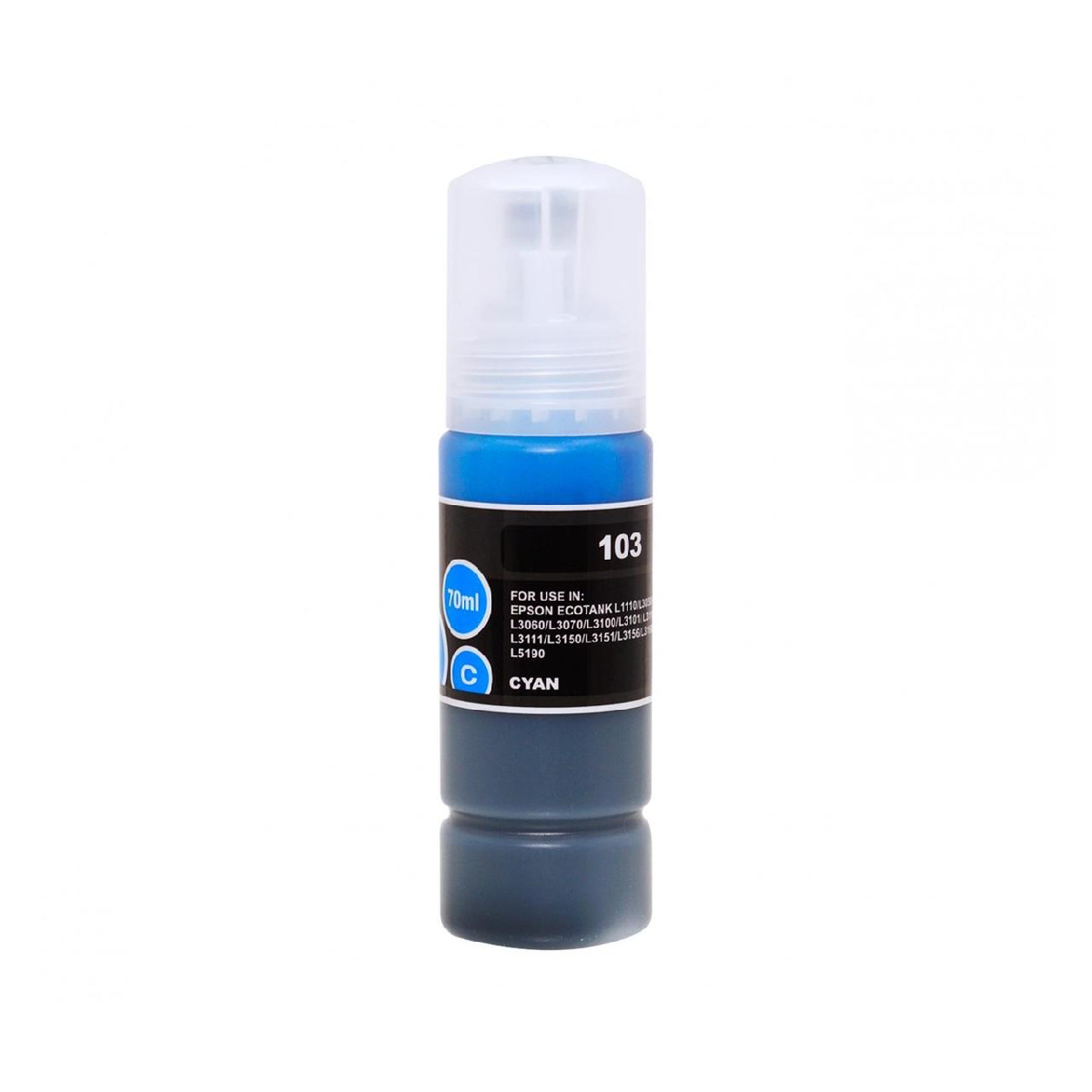 Чернила Epson 103 L1110/L3100/L3101/L3110/L3150/L3151 (Ninestar) аналог C13T00S24A, cyan, 65ml
