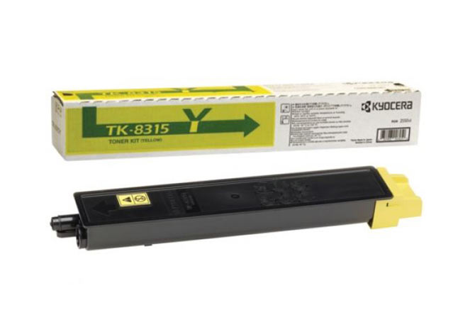 Картридж Kyocera TASKalfa 2550ci (O) TK-8315, Y, 6K