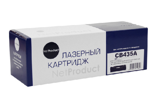 Картридж HP LJ P1005/P1006 (NetProduct) CB435A/712, 1,5K