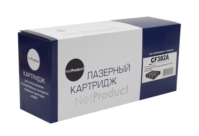 Картридж HP CLJ Pro MFP M476dn/dw/nw (NetProduct) №312A, CF382A, Y, 2,7K