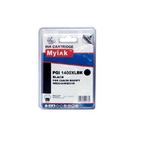 Картридж Canon MAXIFY MB2040/ MB2140/ MB2340/ MB2740 (MyInk) PGI-1400XL/9185B001, Bk (36ml, Pigment)