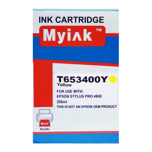 Картридж для (T6534) EPSON St Pro 4900 Yellow MyInk