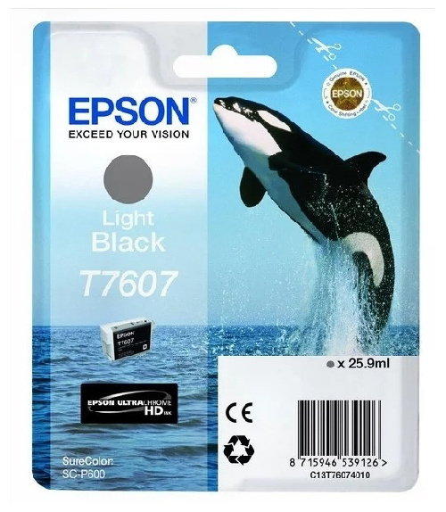 Картридж Epson SureColor SC-P600 (O) C13T76074010, LBk