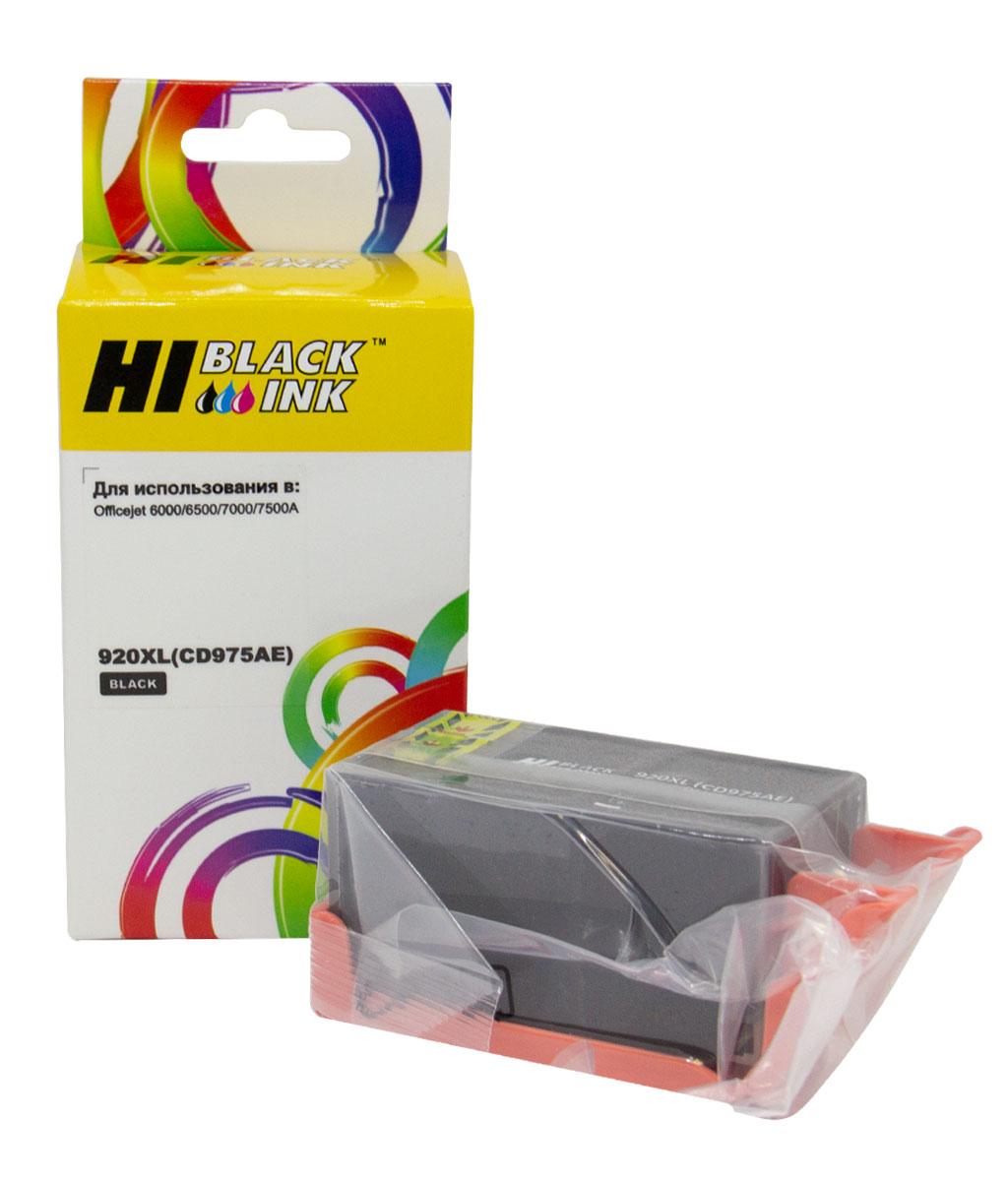 Картридж HP Officejet 6000/6500/7000/7500 (Hi-Black) CD975AE/ №920XL, BK, 24ml