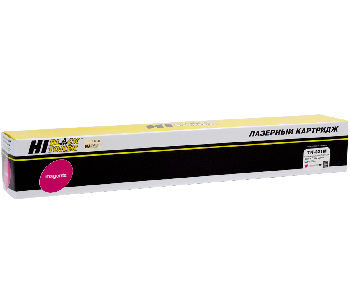 Картридж Konica-Minolta bizhub C224/284/364 (Hi-Black) TN-321M, M, 25K