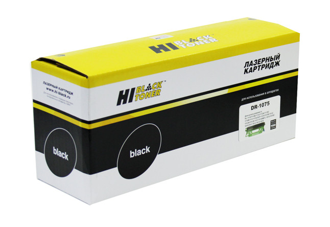 Блок барабана Brother DR-1075 HL-1010R/1112R/DCP-1510R/1512R/MFC-1810R/1815R (Hi-Black), 9К