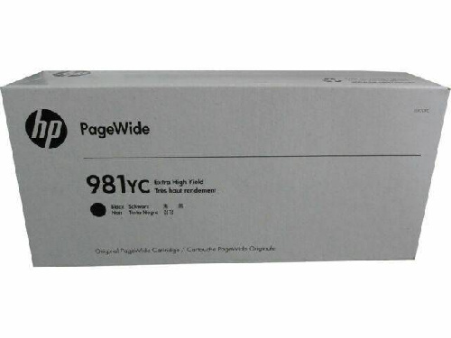 Картридж HP 981YC Black Extra High Yield (O)