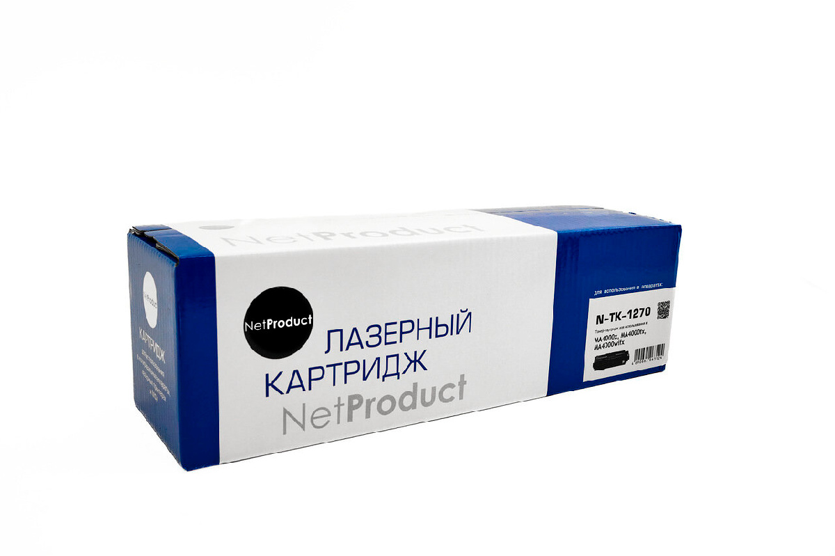 Тонер-картридж NetProduct (N-TK-1270) для Kyocera MA4000x / MA4000fx / MA4000wifx, 10K