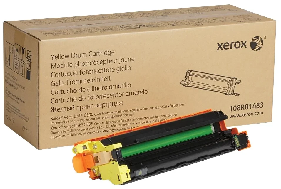 Драм-картридж Xerox VersaLink C500/ C505 (O) 108R01483, Y, 40K
