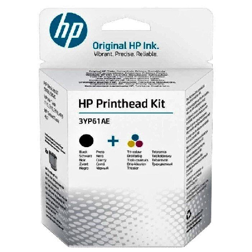 Печатающая головка HP Ink Tank 3YP61AE комплект (M0H50A+M0H51A)(6ZA18AE+6ZA11AE) (O) черный, трехцв.
