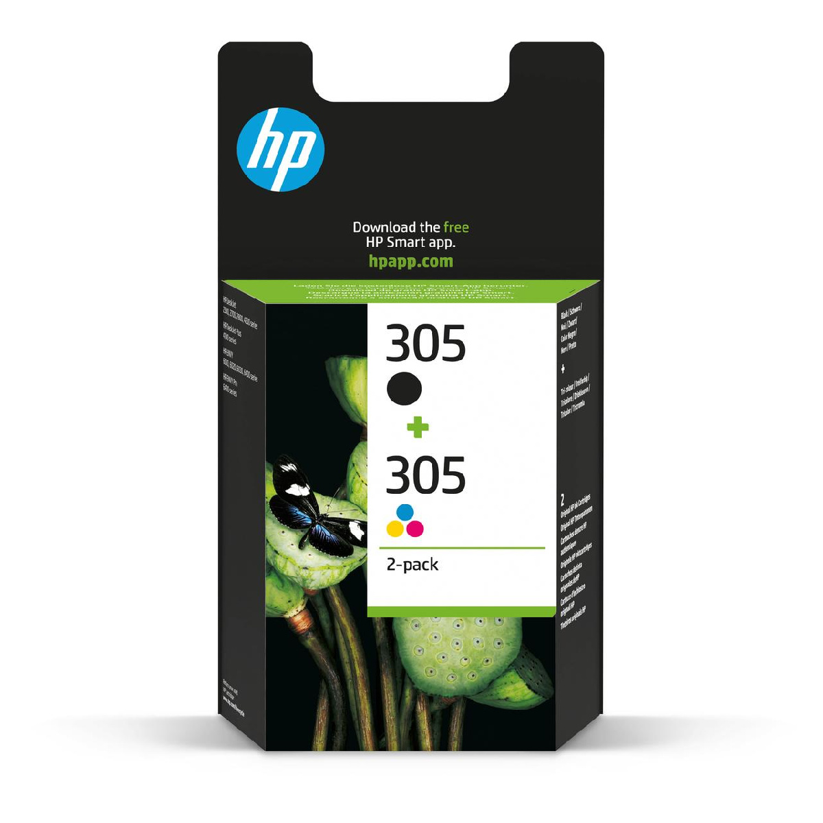 Картридж HP DeskJet 2320/2710/2720 (комплект) HP 305/ 6ZD17AE (O) 3YM60AE+3YM61AE, Bk+CMY