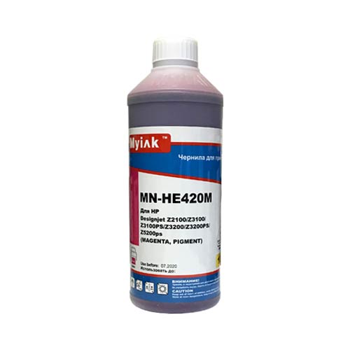 Чернила для HP ( 70) C9453A (1л,magenta, Pigment) HE420M MyInk