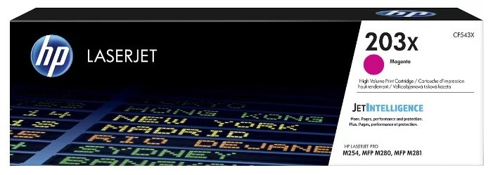 Картридж HP CLJ Pro M254/M280/M281 (O) 203X CF543X, M, 2,5K