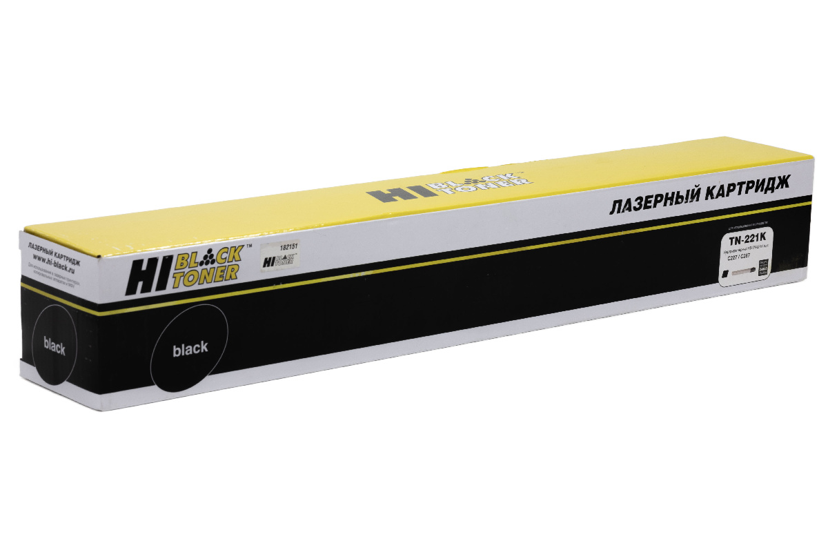 Картридж Konica-Minolta bizhub C227/287 (Hi-Black) TN-221K, Bk, 24K