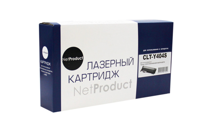 Картридж Samsung Xpress C430/C430W/480/480W/480FN (NetProduct) CLT-Y404S, Y, 1K