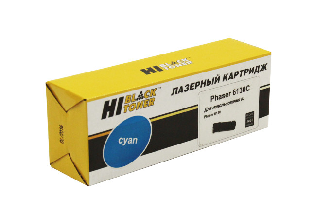 Картридж Xerox Phaser 6130 (Hi-Black) 106R01282/106R01278, C, 2К