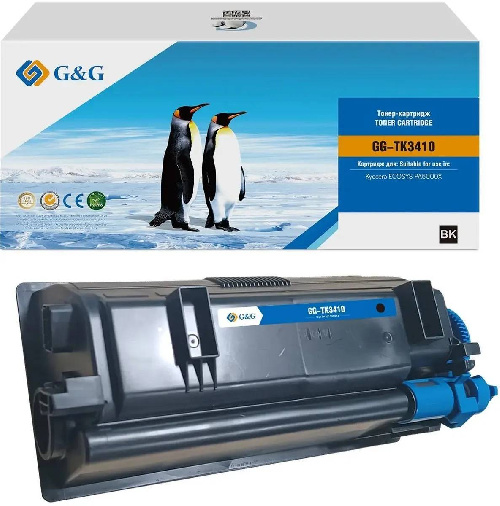 Тонер-картридж G&G, аналог Kyocera TK-3410 15.5k с чипом