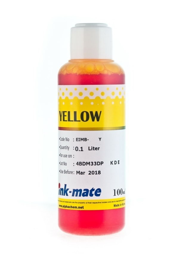 Чернила Epson (Ink-Mate) 100 мл, EIMB-151/152Y (жёлтый)