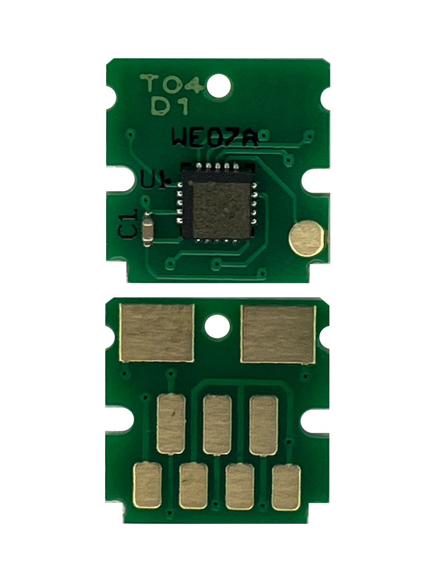 Чип памперса (T04D1) Epson EcoTank L6160/ L6170/ L6190/M1140/ M2140/ M3180 (one-time) UNItech(Zhono)